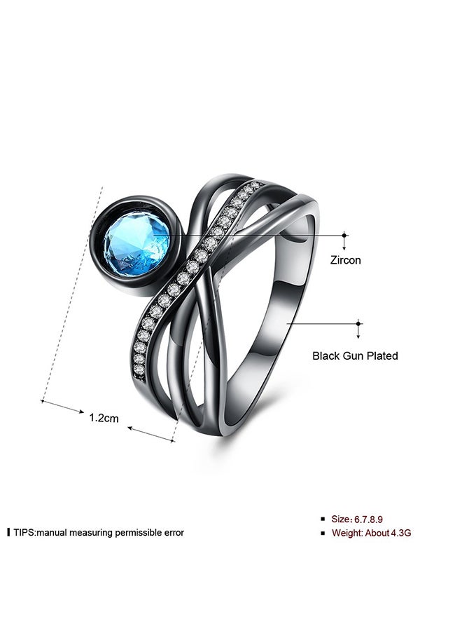 SKMEI - Fashionable Latest Shinny Simple Ring Lkn18Krgpr1078D6 - Image 1