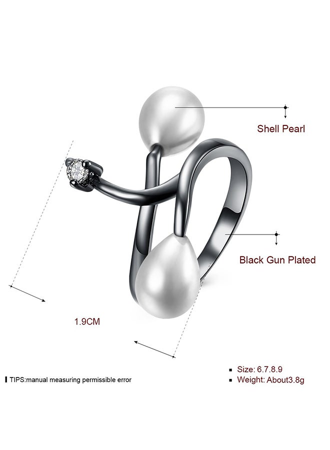 SKMEI - Fashionable Latest Shinny Simple Ring Lkn18Krgpr1144D6 - Image 1