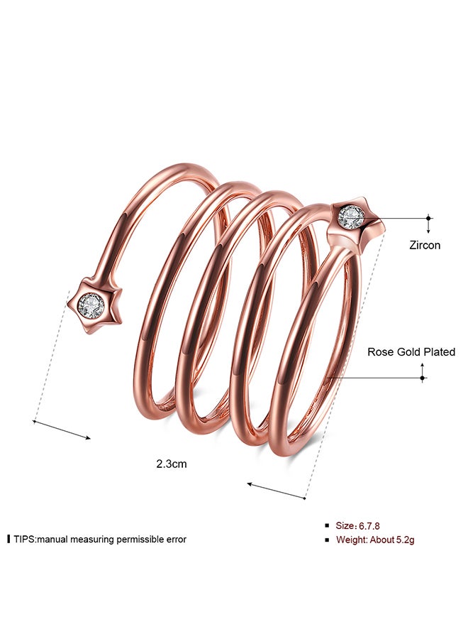 SKMEI - Fashionable Latest Shinny Simple Ring Lkn18Krgpr844B6 - Image 1