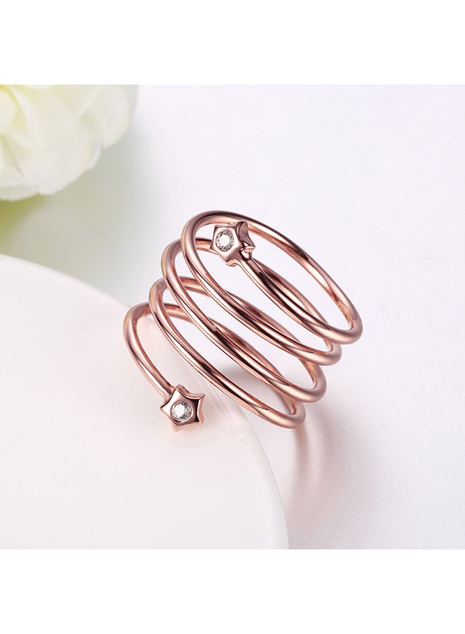 SKMEI - Fashionable Latest Shinny Simple Ring Lkn18Krgpr844B6 - Image 1