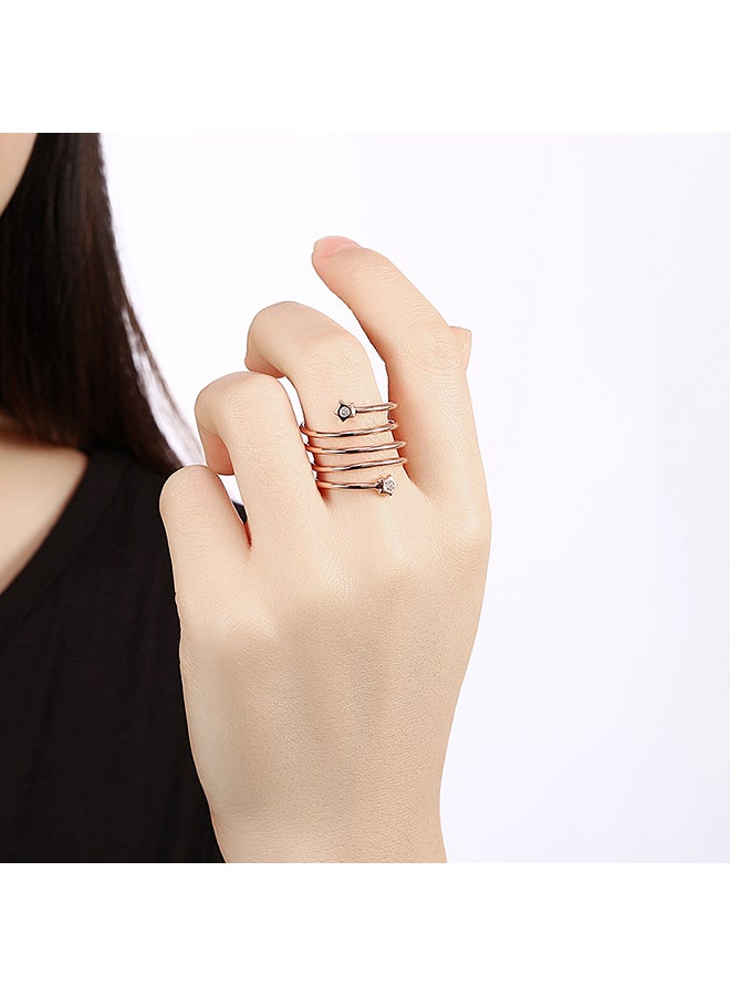 SKMEI - Fashionable Latest Shinny Simple Ring Lkn18Krgpr844B6 - Image 1