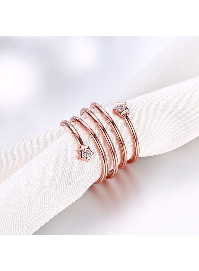 SKMEI - Fashionable Latest Shinny Simple Ring Lkn18Krgpr844B6 - Image 1