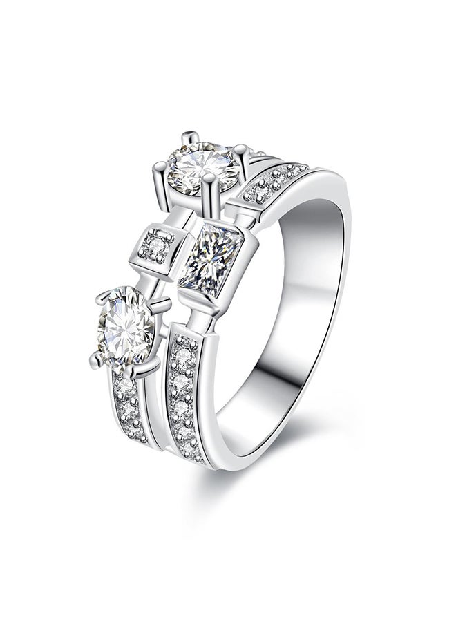 SKMEI - Fashionable Latest Shinny Simple Ring Lknspcr6927 - Image 1