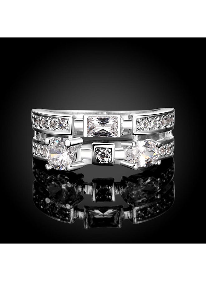 SKMEI - Fashionable Latest Shinny Simple Ring Lknspcr6927 - Image 1