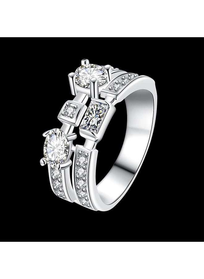 SKMEI - Fashionable Latest Shinny Simple Ring Lknspcr6927 - Image 1