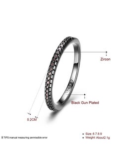 SKMEI Fashionable Latest Shinny Simple Ring Lkn18Krgpr2035A8  - Image 3
