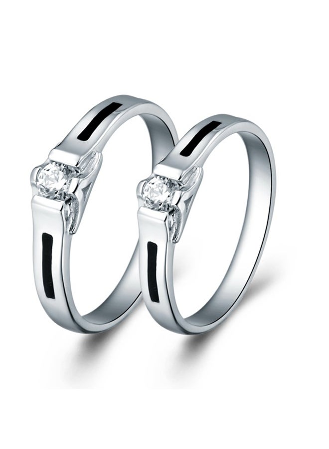 SKMEI - Fashionable Latest Shinny Simple Ring Lkns925R04611 - Image 1