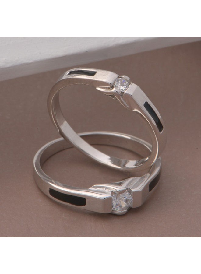 SKMEI - Fashionable Latest Shinny Simple Ring Lkns925R04611 - Image 1