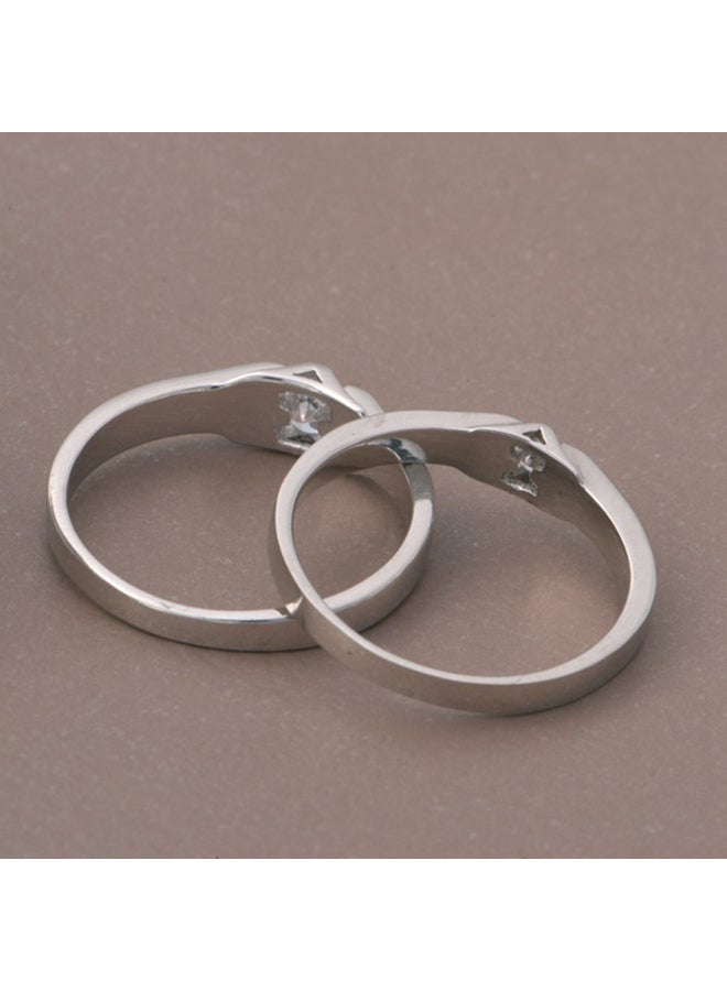 SKMEI - Fashionable Latest Shinny Simple Ring Lkns925R04611 - Image 1
