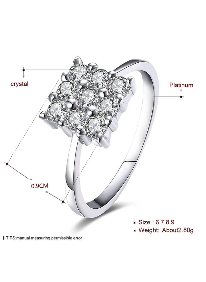 SKMEI - Fashionable Latest Shinny Simple Ring Kzcr495A6 - Image 1