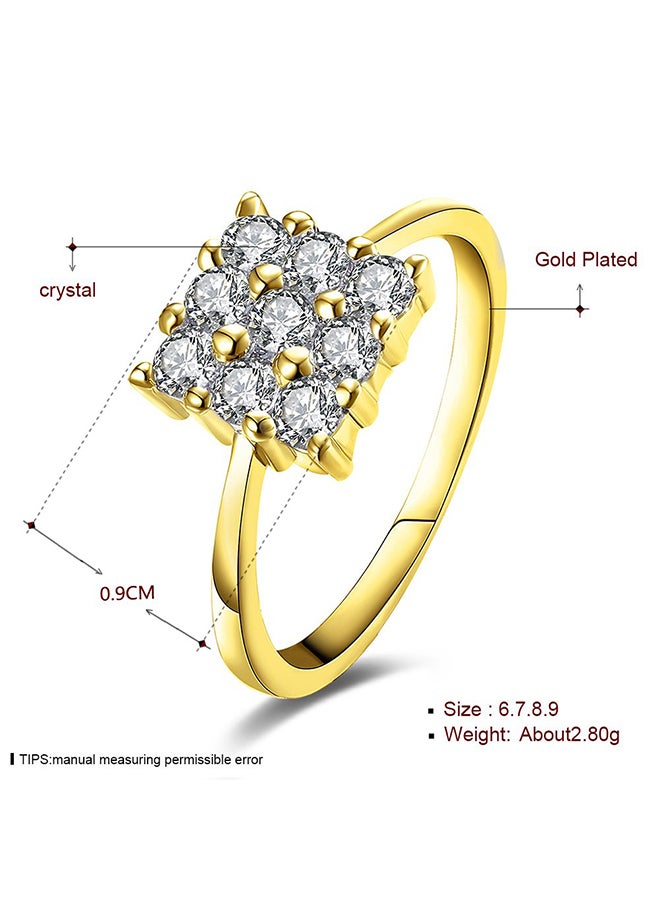 SKMEI - Fashionable Latest Shinny Simple Ring Kzcr495A6 - Image 1
