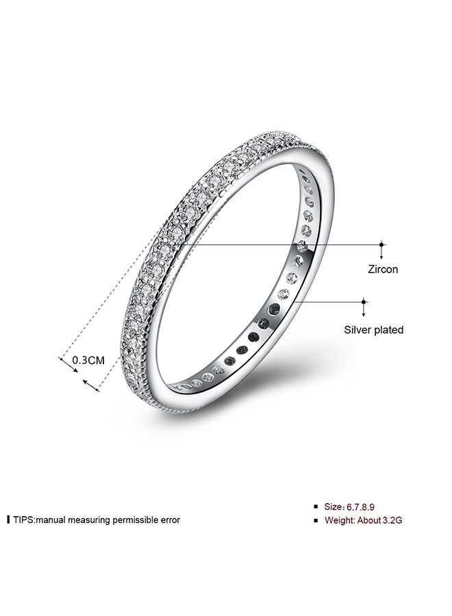 SKMEI - Fashionable Latest Shinny Simple Ring Akr1001B6 - Image 1