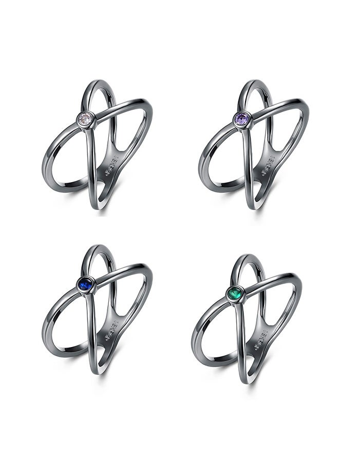 سكمي Fashionable Latest Shinny Simple Ring Lkn18Krgpr2026B6 - Image 1