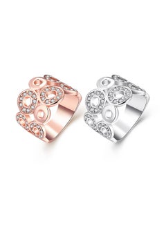 Fashionable Latest Shinny Simple Ring Akr017A6