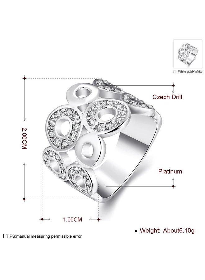 SKMEI - Fashionable Latest Shinny Simple Ring Akr017A6 - Image 1