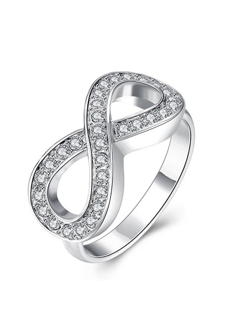 Fashionable Latest Shinny Simple Ring Akr085B6