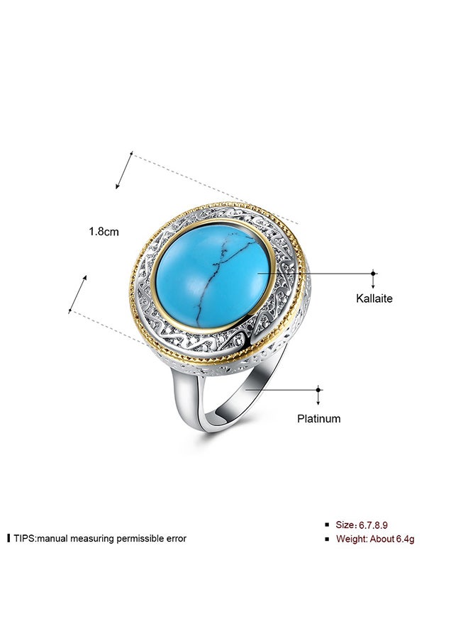 SKMEI - Fashionable Latest Shinny Simple Ring Gemr008C8 - Image 1