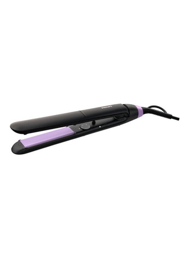 Philips Straightcare Essential Straightener Thermoprotect Technology Keratin-Infused Plates 10 Temperature Black  - Image 1
