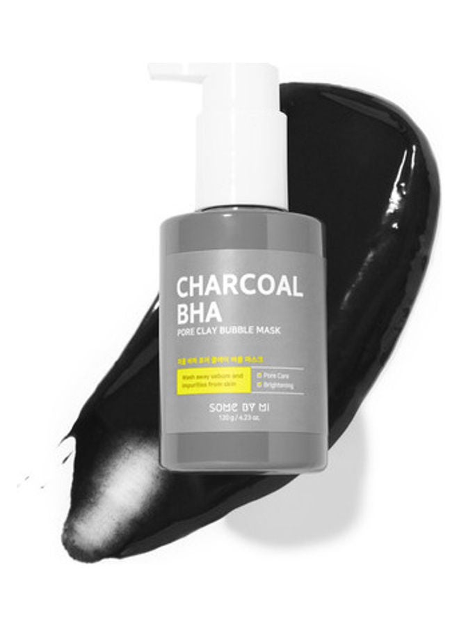 Some by Mi Charcoal BHA Pore Clay Bubble Mask Black 120grams  - Image 1