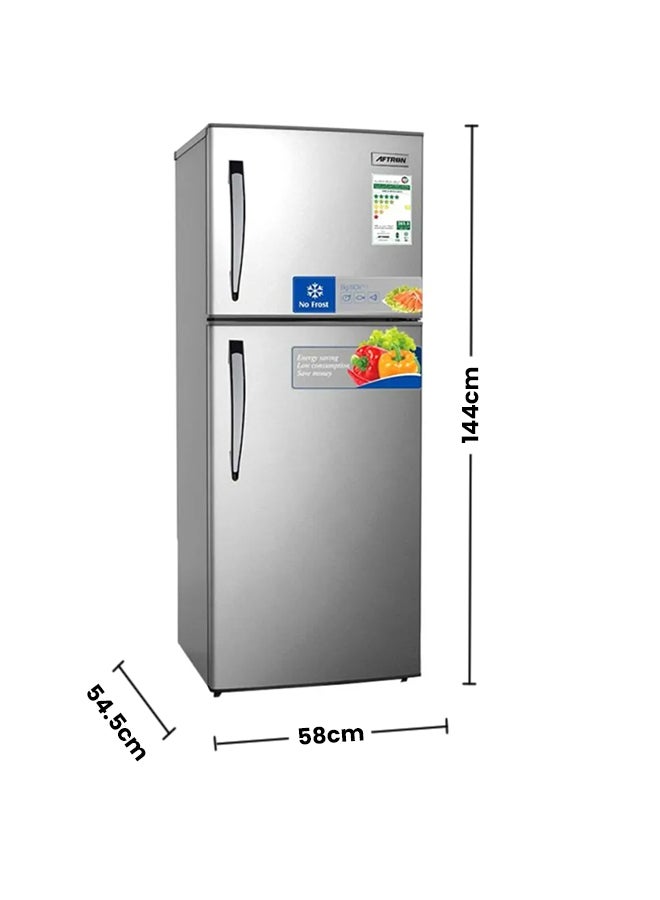 أفترون ثلاجة ببابين AFR240SSF فولاذ مقاوم للصدأ - Image 2