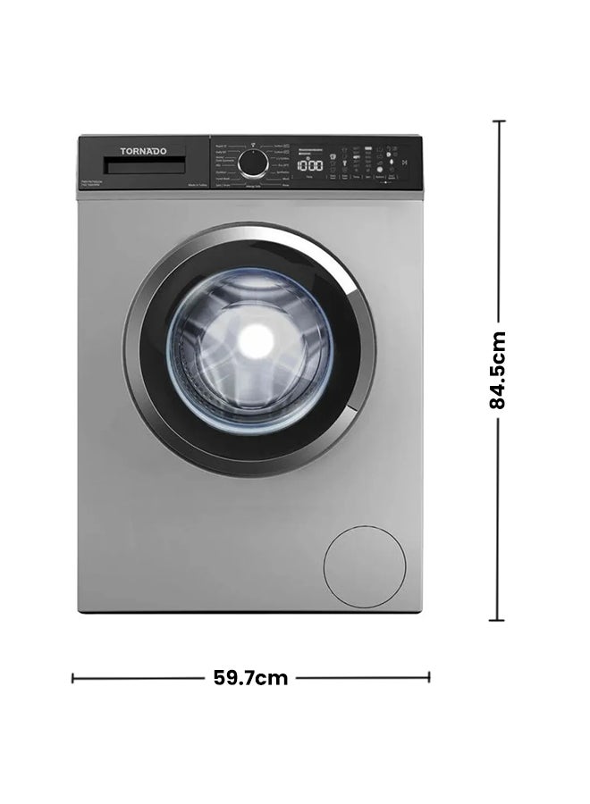 TORNADO Washing Machine Fully Automatic TWV-FN710SLOA Silver  - Image 2