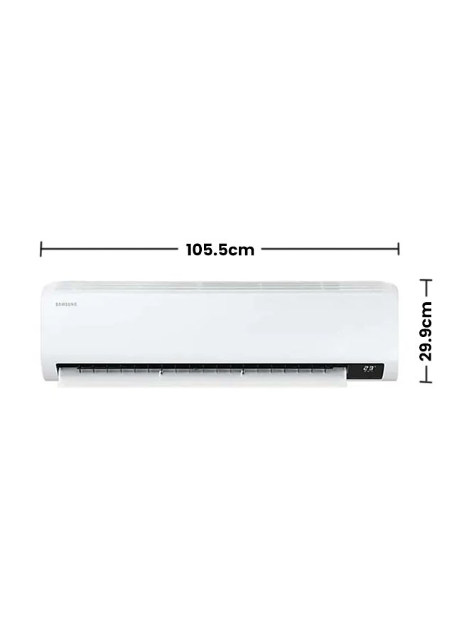 Samsung - Digital Inverter Wall-Mount AC With Auto Clean AR24TVFZJWK White - Image 1