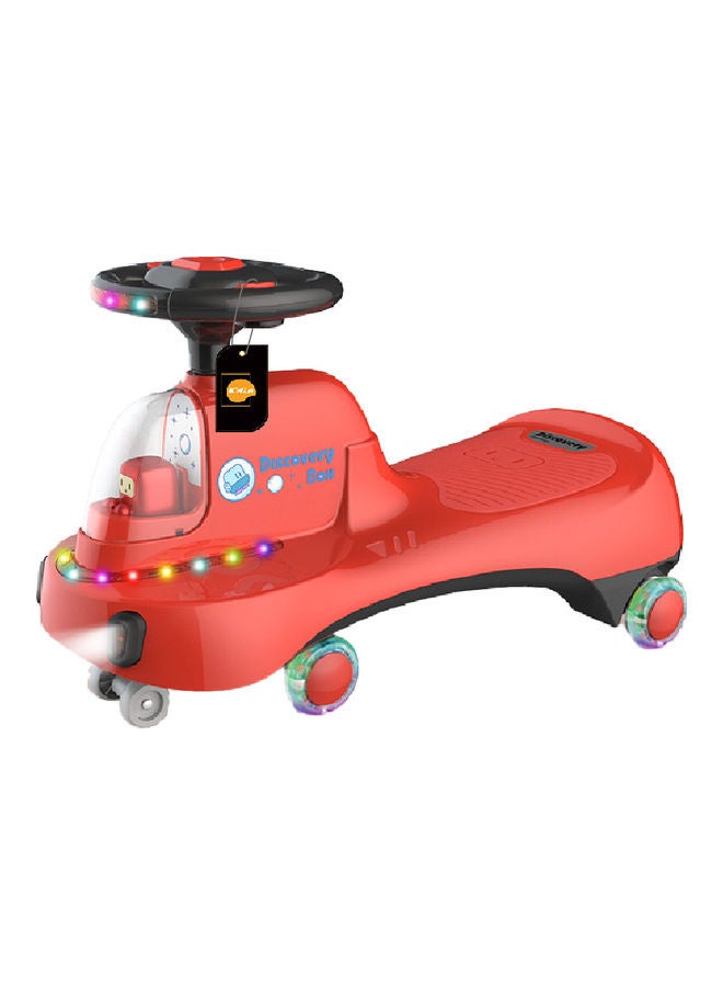 كيدل سيارة دوارة للأطفال تناسب جميع الأماكن أحمر 72x30x43سم - Image 1