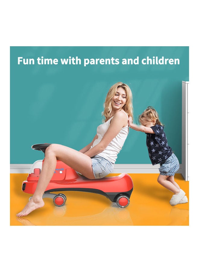كيدل سيارة دوارة للأطفال تناسب جميع الأماكن أحمر 72x30x43سم - Image 5