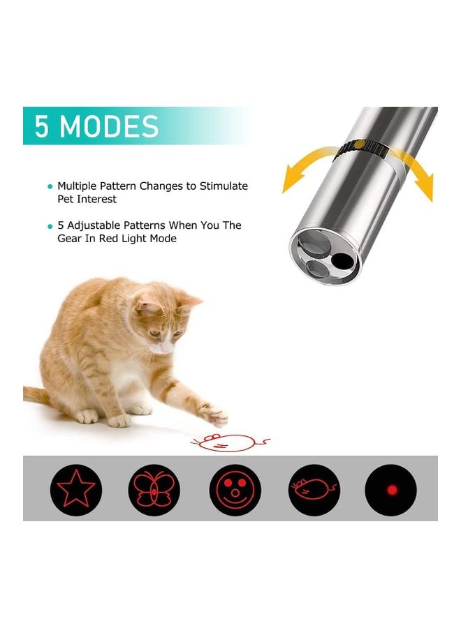 Arabest - LED Laser Light Pointer Silver - Image 1