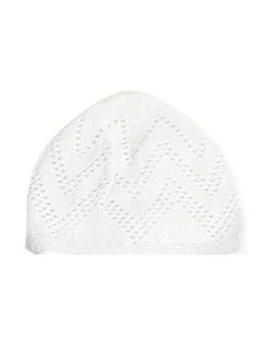 Generic Premium Turkish Quality Muslim Cap White  - Image 1