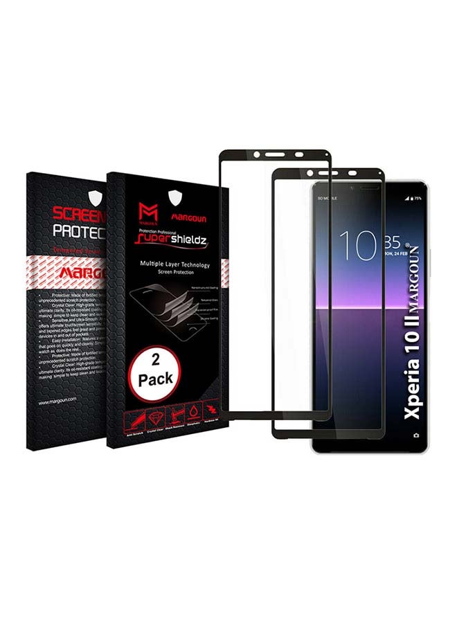 MARGOUN 2-Piece 3D Screen Protector For Sony Xperia 10 II clear - Image 1
