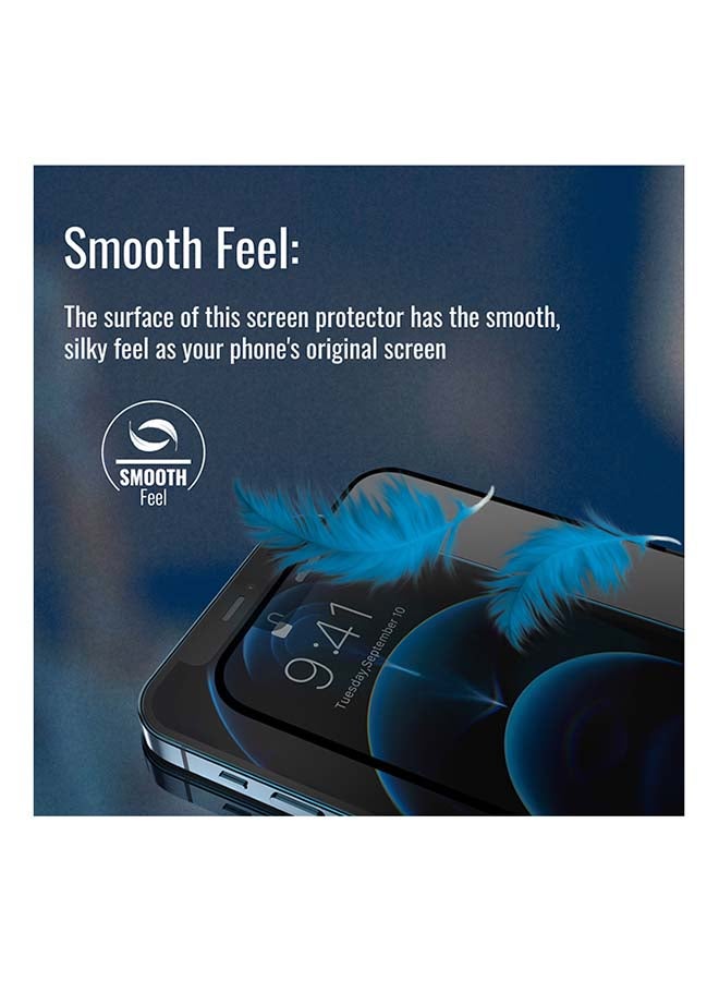 ExtremeGuard Privacy Glass For iPhone 12 Black