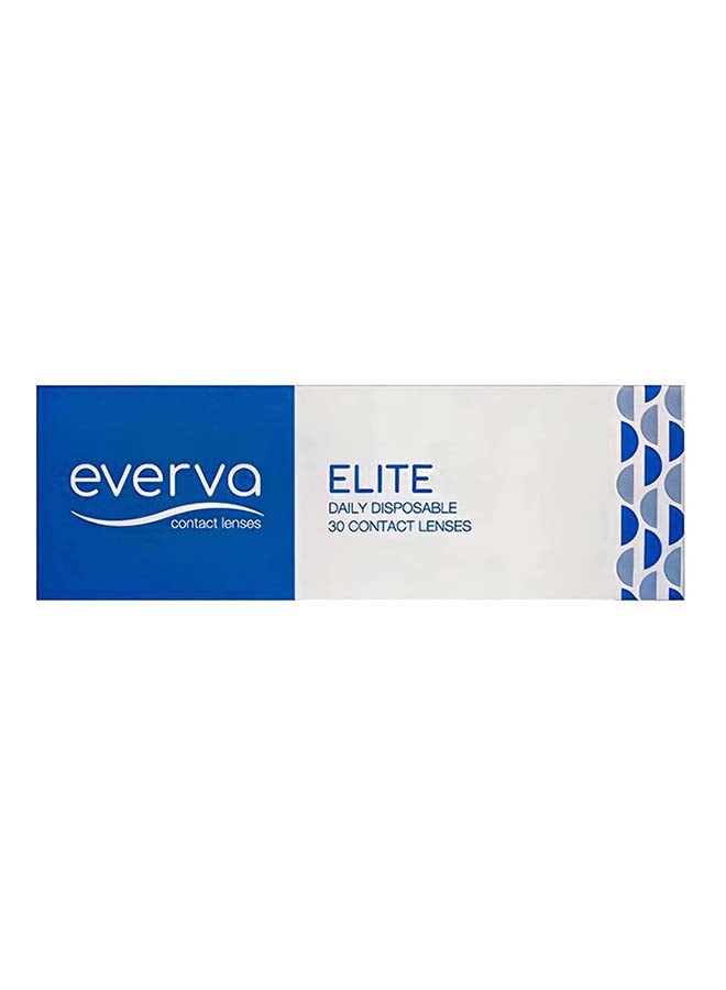 everva Pack Of 30 Elite Silicon Hydrogel Daily Disposable Prescribed Contact Lenses  - Image 1