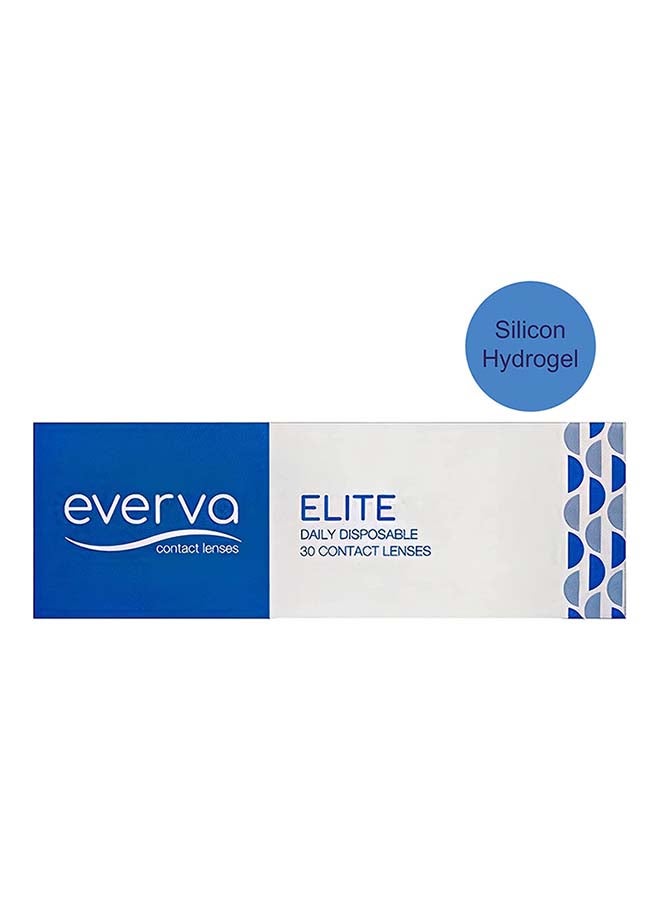 everva Pack Of 30 Elite Silicon Hydrogel Daily Disposable Prescribed Contact Lenses  - Image 4