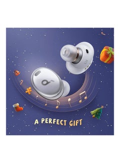 Soundcore Liberty 3 Pro Noise Cancelling Earbuds, True Wireless Earbuds with ACAA 2.0, HearID ANC, Fusion Comfort, Hi-Res Audio Wireless, 6 Mics for Calls, 32H Playtime White  - Image 2