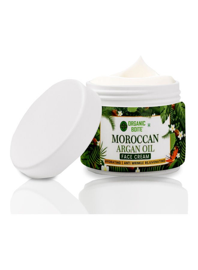 Organic Moroccan Argan Oil Face Cream 50grams  - Image 1