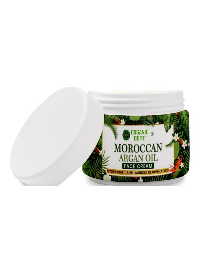 Organic Moroccan Argan Oil Face Cream 50grams  - Image 2
