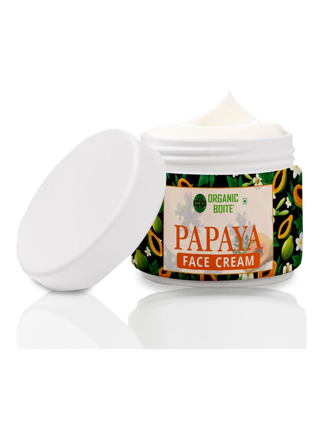 Organic Papaya Face Cream 50grams 