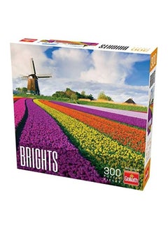 Goliath 300-Piece Brights Puzzles, Tulips 1.5 X8 X8inch  - Image 2