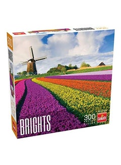 Goliath 300-Piece Brights Puzzles, Tulips 1.5 X8 X8inch  - Image 3