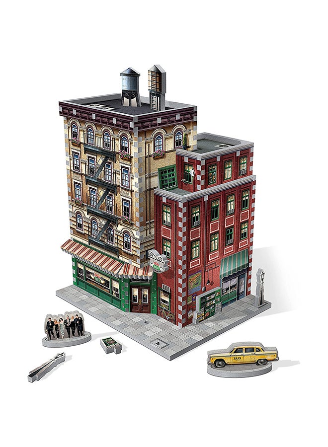 وربت 3 دي أحجية تركيب صورة مقهى سنترال بيرك المقطعة ثلاثية الأبعاد من 440 قطعة من مسلسل FRIENDS 2.5x14x12.5بوصة - Image 3