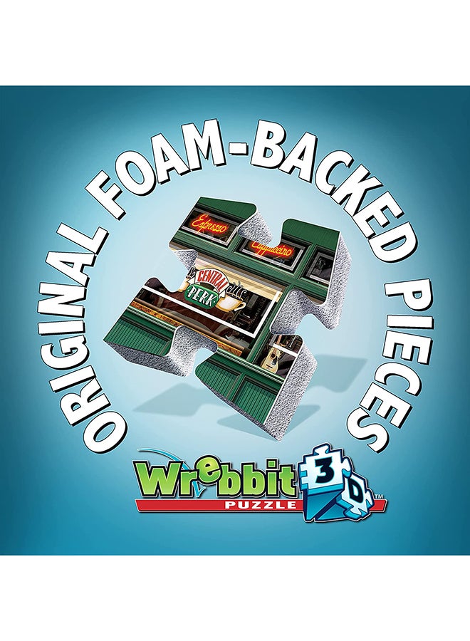 وربت 3 دي أحجية تركيب صورة مقهى سنترال بيرك المقطعة ثلاثية الأبعاد من 440 قطعة من مسلسل FRIENDS 2.5x14x12.5بوصة - Image 4