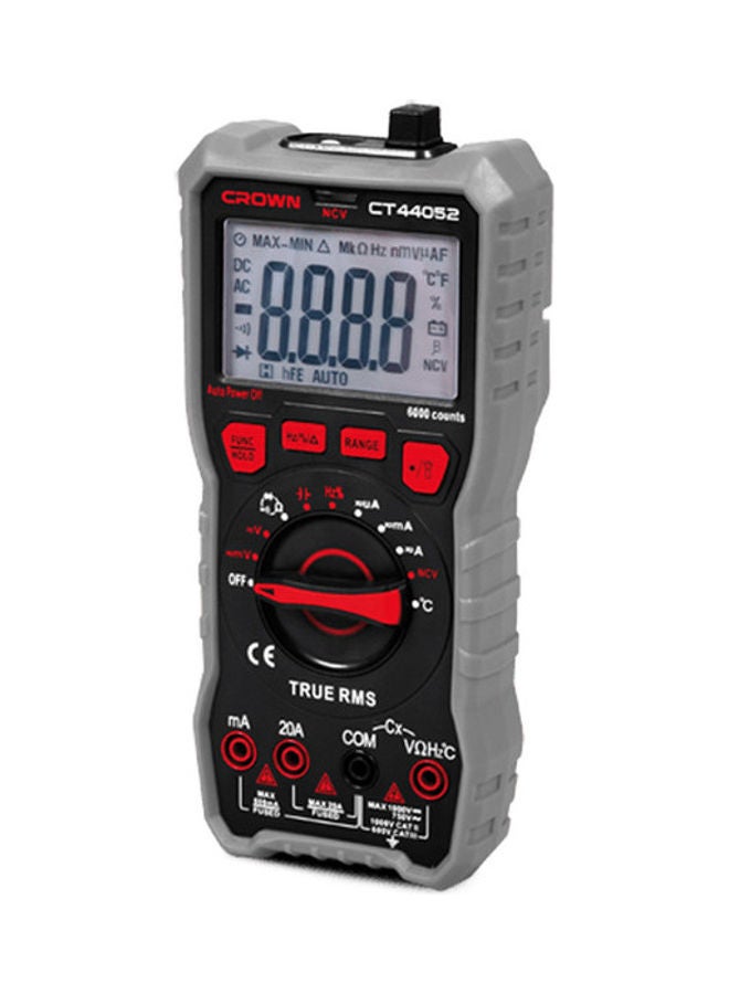 Crown CT44052 Digital Multimeter Multicolour Multicolour
