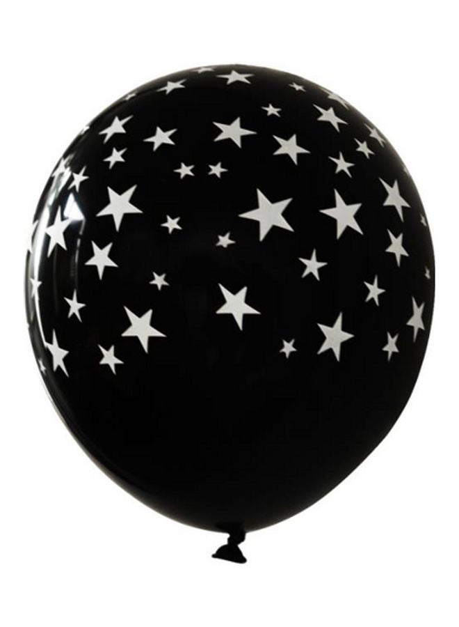 50-Piece Latex Dot Pentagram Party Balloons - Image 1