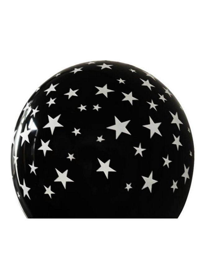 50-Piece Latex Dot Pentagram Party Balloons - Image 2