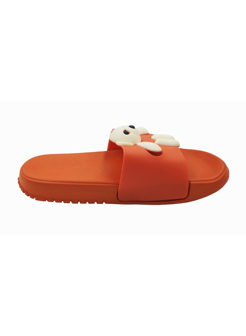WATER FISH - Non-Slip Lightweight Slides Burnt Orange - Image 1