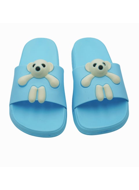 Non-Slip Lightweight Slides Arctic Blue