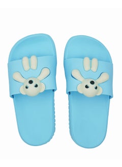 WATER FISH Non-Slip Lightweight Slides Arctic Blue  - Image 2