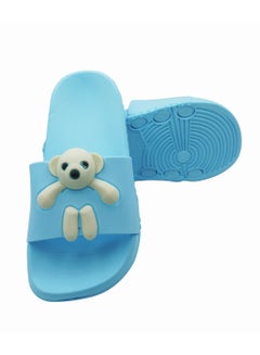 WATER FISH Non-Slip Lightweight Slides Arctic Blue  - Image 4