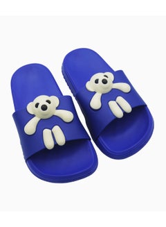 WATER FISH Non-Slip Lightweight Slides Admiral Blue  - Image 2